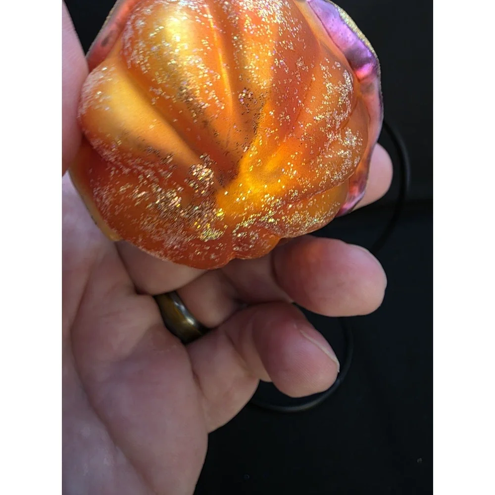 VTG 1994 Christopher Radko Trick Or Treat Halloween Witch Glass Ornament 4.5